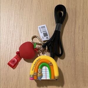 NWT Bath & Body Works Teacher Vibes Lanyard PocketBac Holder
